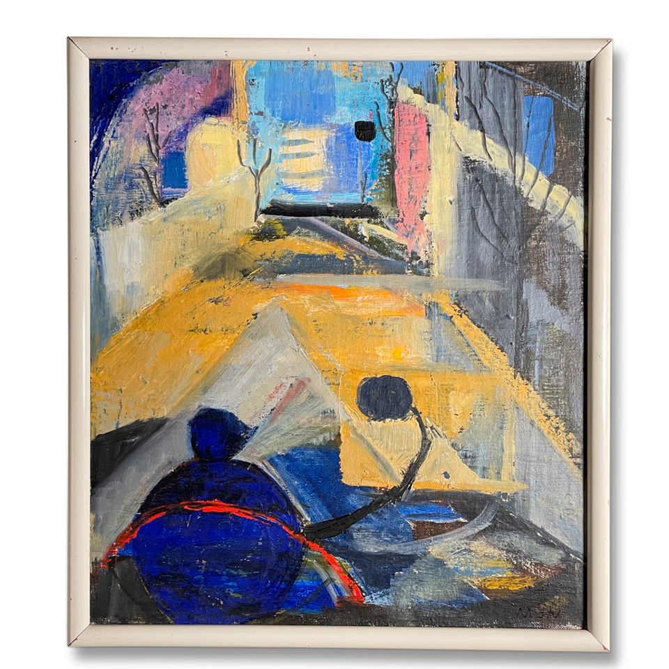 Oil on Canvas Abstract Landscape
