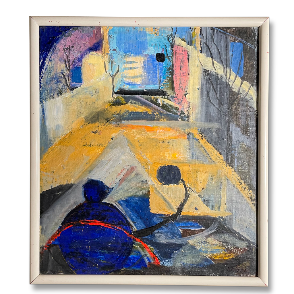Oil on Canvas Abstract Landscape