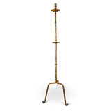 Gilt Metal Floor Lamp