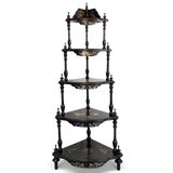 Chinoiserie Corner Etagere
